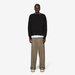Twisted Crewneck Sweater Black
