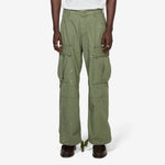 Wide Leg Cargo Pants Army Green