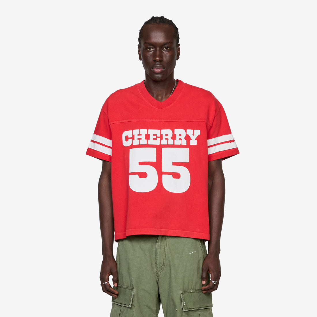 Applique Football Jersey Tomato Tees