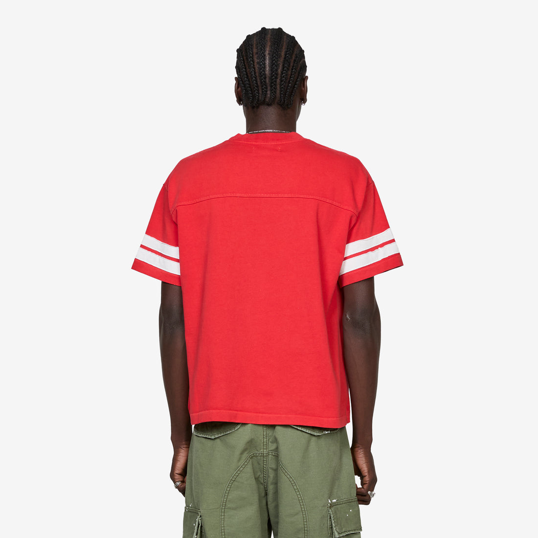 Applique Football Jersey Tomato Tees