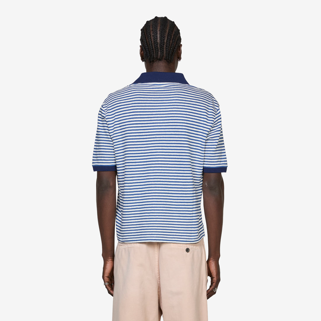 Striped Polo Shirt Royal Shirts