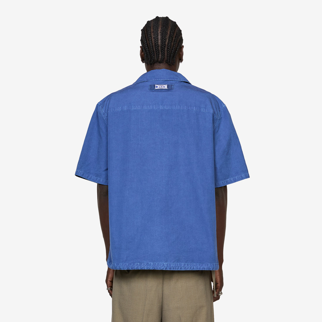 Drawstring Hem Shirt Ocean Shirts
