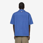 Drawstring Hem Shirt Ocean
