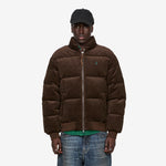 Corduroy Down Jacket Dark Beech