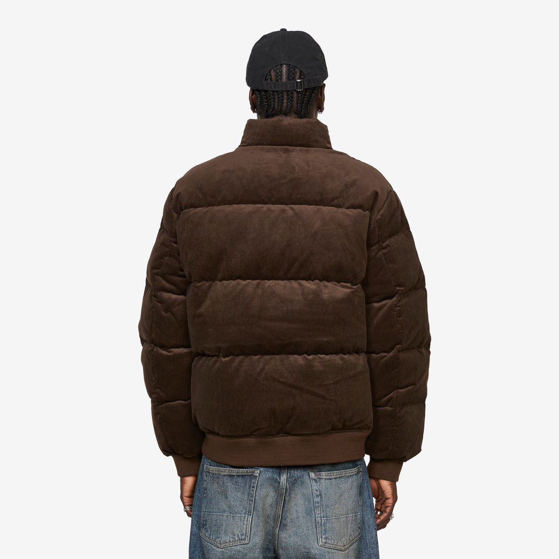 Corduroy Down Jacket Dark Beech Jackets