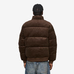 Corduroy Down Jacket Dark Beech