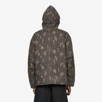 Cotton Twill Zip Hoodie Real Bark Camo