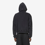 Loopback Logo Zip Hooded Sweater Moonless Night