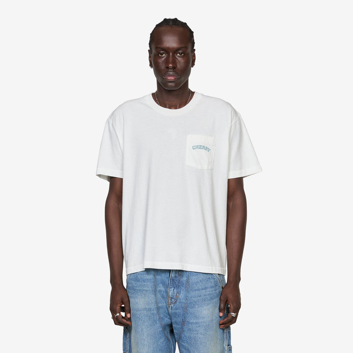 Palamino Classic Pocket T-Shirt Vintage White - 2 Front
