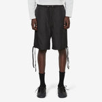 Military Non-Down Reversible Shorts Black