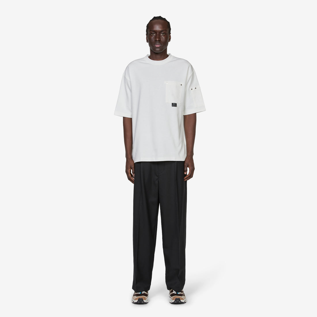 Work Libet Pocket T-Shirt White Tees