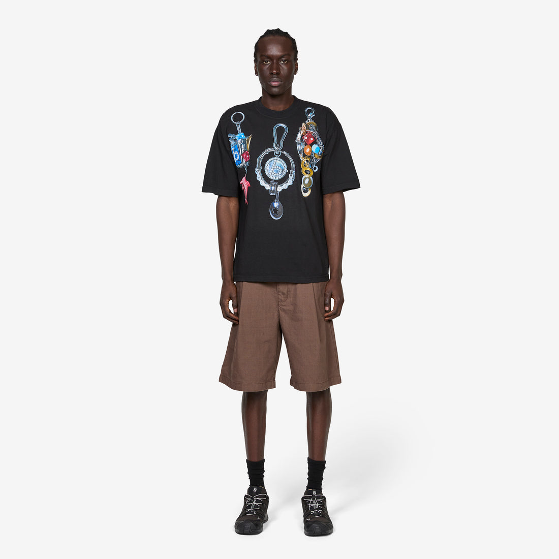 LEO GON’DO 3 Chains T-Shirt Black Tees