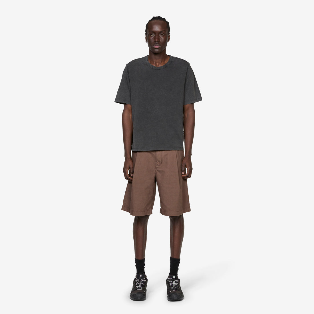 Slub T-Shirt Black Tees