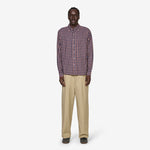 Grant Shirt Navy Plaid