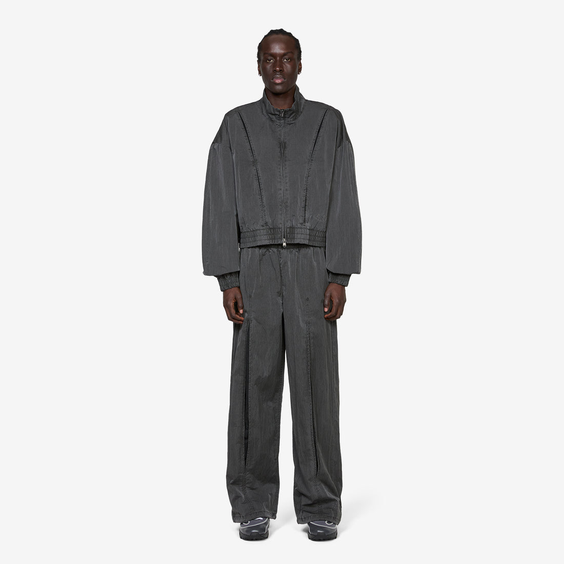 OS Track Pants Black | Dark Smoke Grey Pants