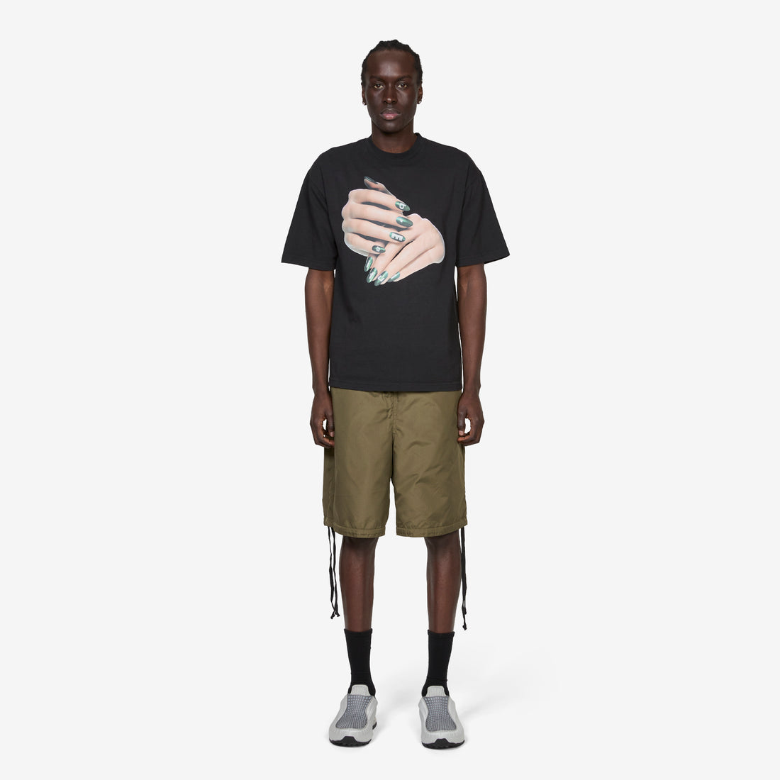 Manicure T-Shirt Black Tees