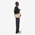 Military Banana Shoulder Down Bag (M) G.Beige