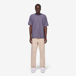 Crooked Stripe T-Shirt Blue