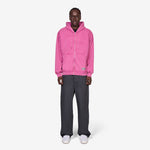 Not Fade Away Zip Hooded Sweatshirt Washed Tyrian Purple
