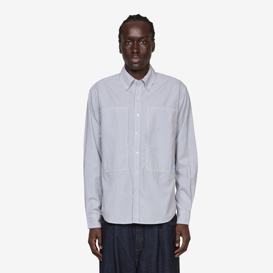 Grant Shirt Sky Stripe Shirts