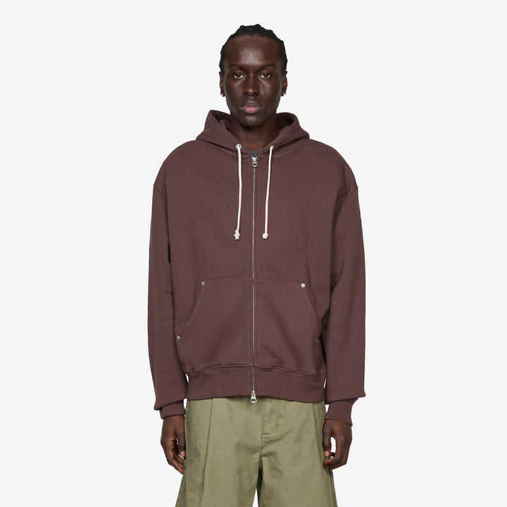 G9 Hoodie Brown Front