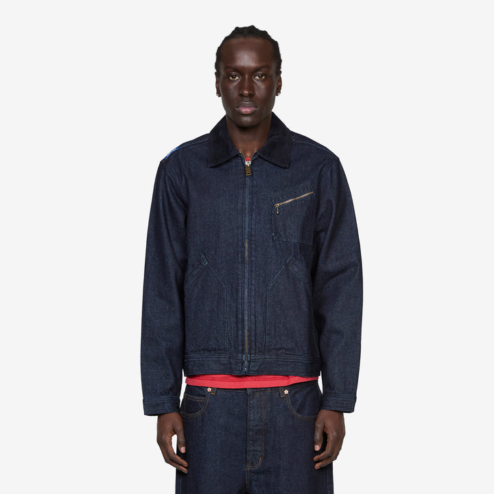 Ranch Jacket Indigo Denim Front
