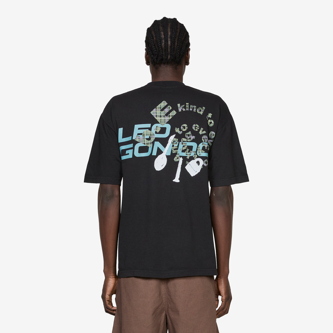 LEO GON’DO 3 Chains T-Shirt Black Tees