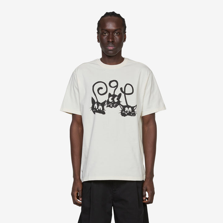 Tails T-Shirt Off White Front