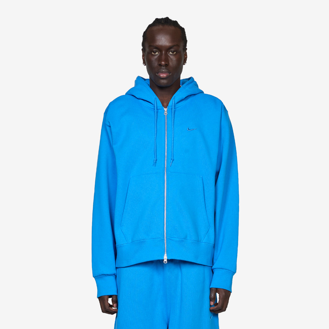 Energy Full-Zip Hoodie Light Photo Blue Jumpers