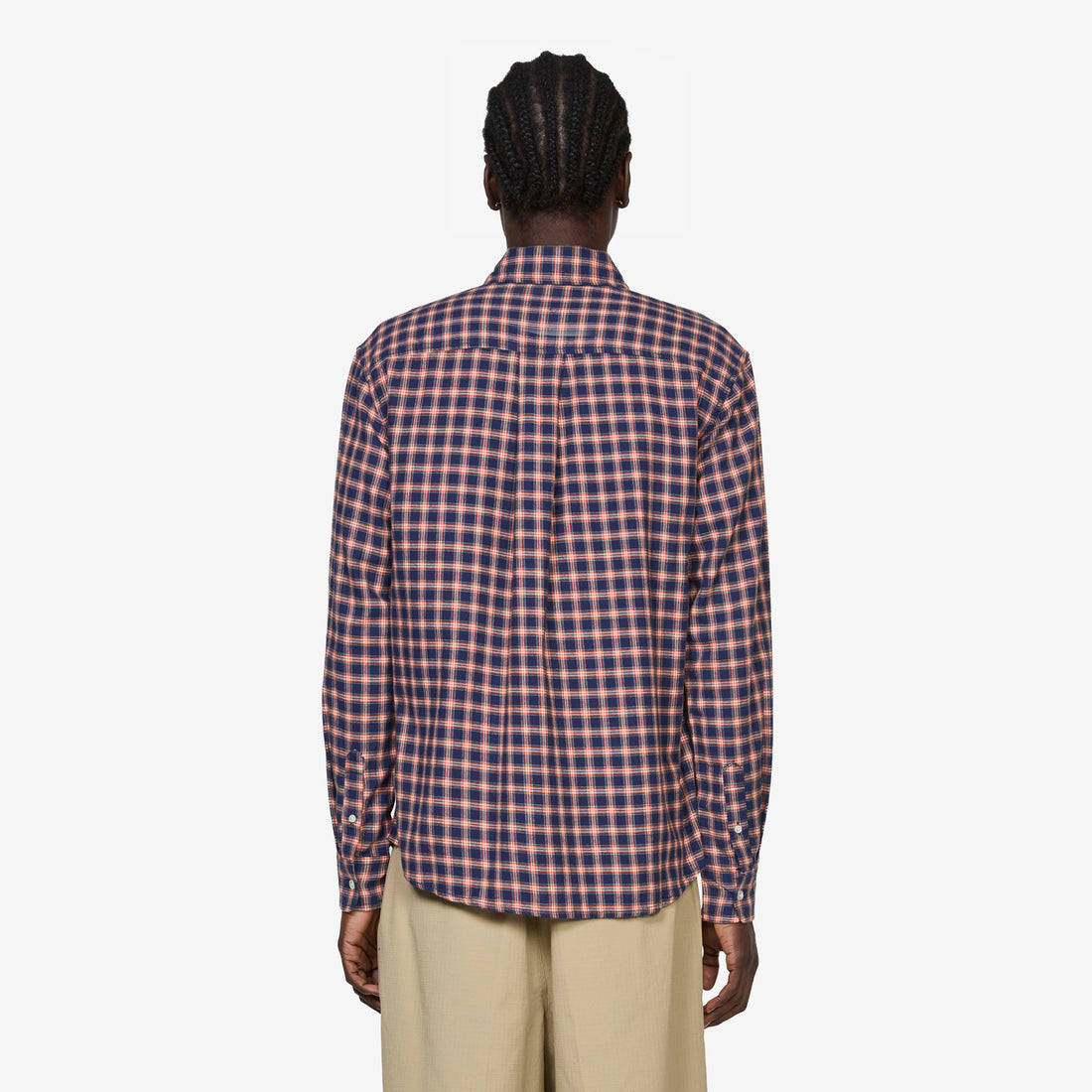 Grant Shirt Navy Plaid Shirts
