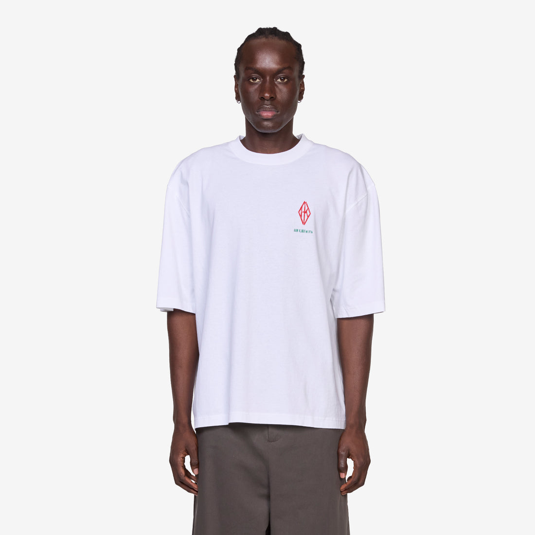 Graphic Oversized T-Shirt White Tees