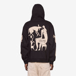 Non Grand Cafe Hooded Sweatshirt Black