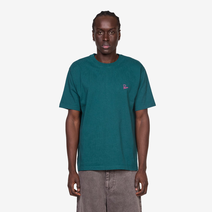 Signature T-Shirt Dark Mallard Green Front