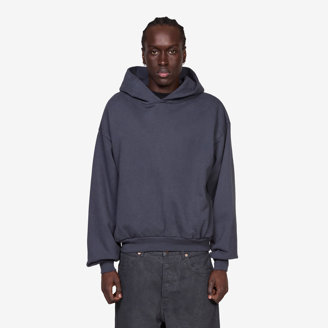 Dublin Vision Hoodie Slate Blue Jumpers