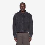 Denim Overshirt Black Vein