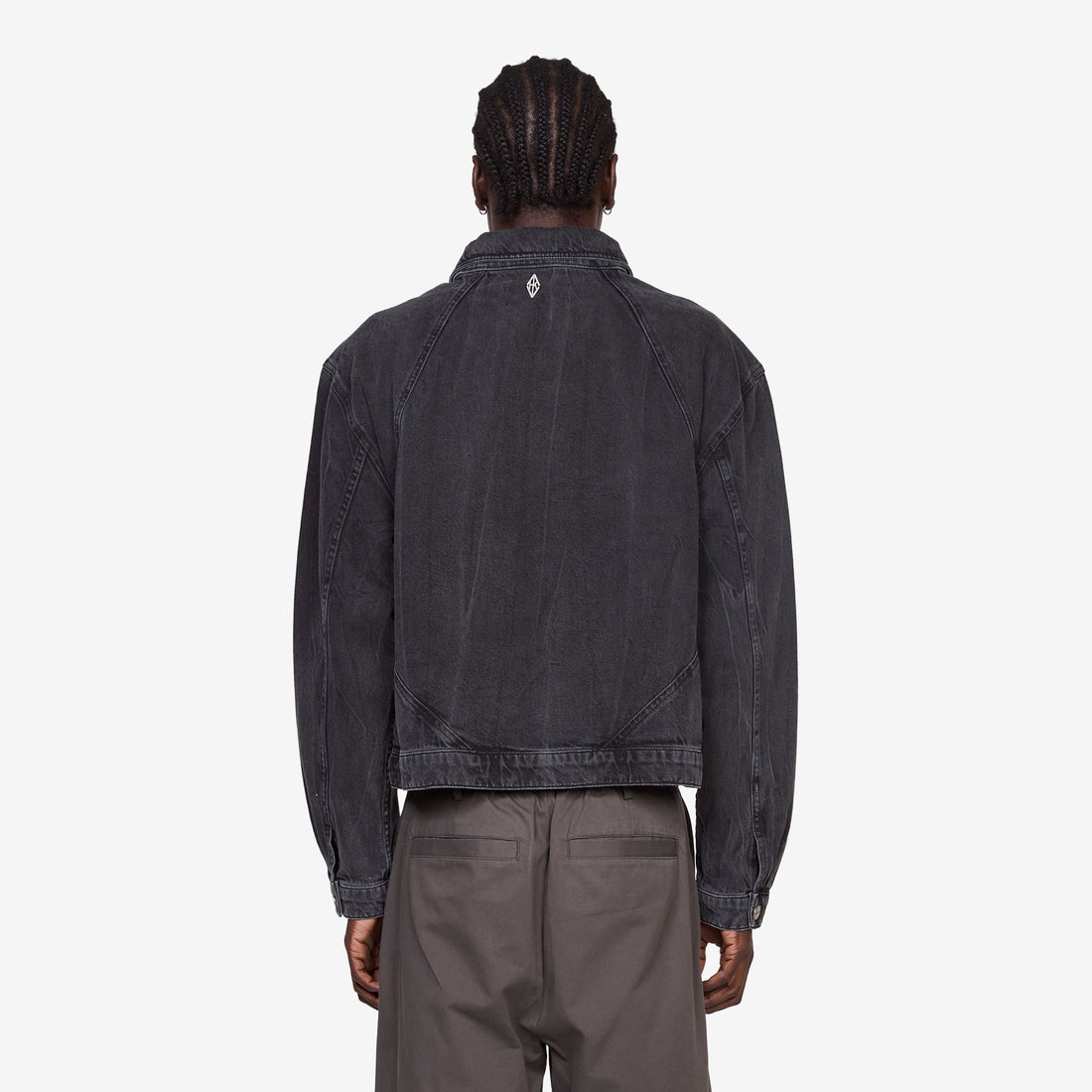 Denim Overshirt Black Vein Shirts