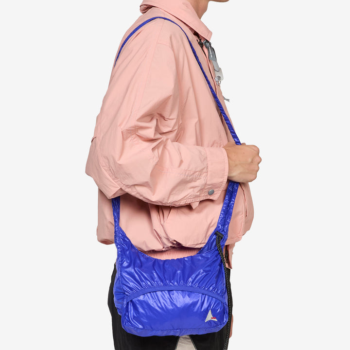 Laki Small Packable Knot Bag Blue Front