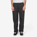 Samurai Trousers Black Chalk Stripe