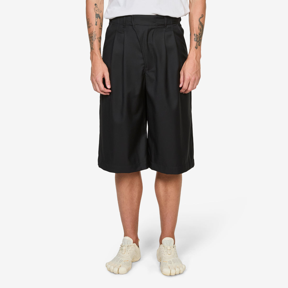 Bermudas 3/4 Wool Short Midnight Shorts