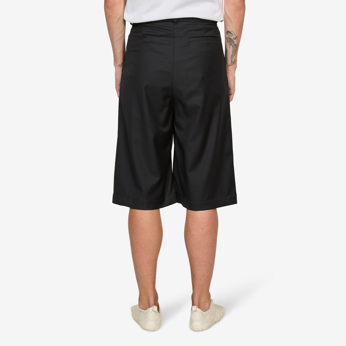 Bermudas 3/4 Wool Short Midnight Shorts