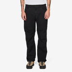 Crimp Shaped Cotton Pants Anthracite