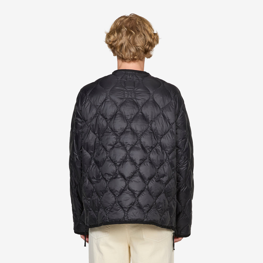 Military W-Zip M65 Liner Short Soft Shell Down Jacket Black Jackets