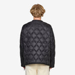 Military W-Zip M65 Liner Short Soft Shell Down Jacket Black