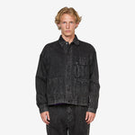 Bleach Twill Shirts Jacket Black