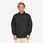 Military Down Shirt Black