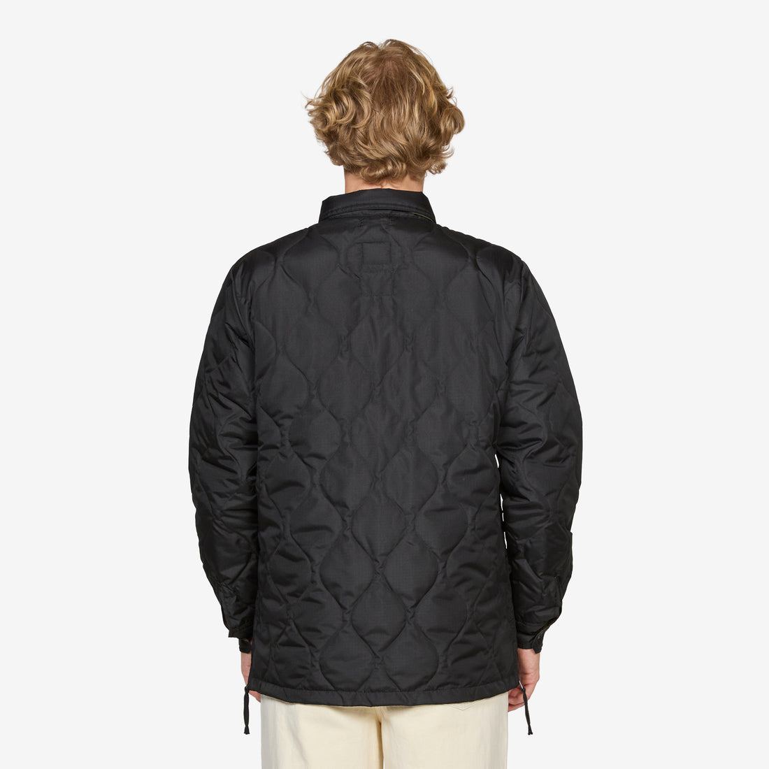 Military Down Shirt Black Shirts