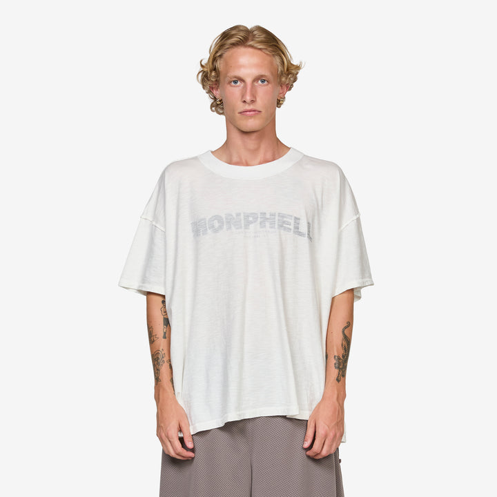 Rhuki T-Shirt White Logo Front
