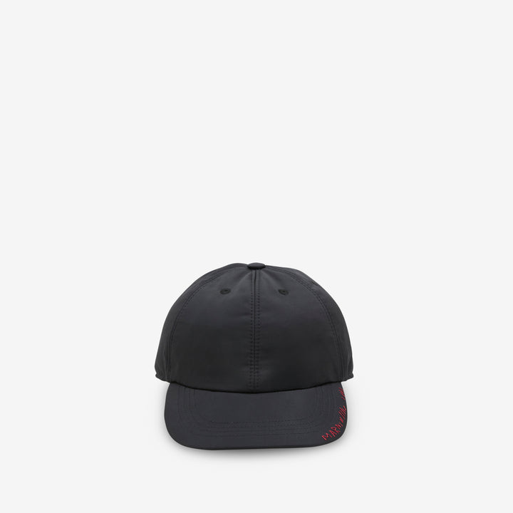 Marni Mending Baseball Cap Black Front