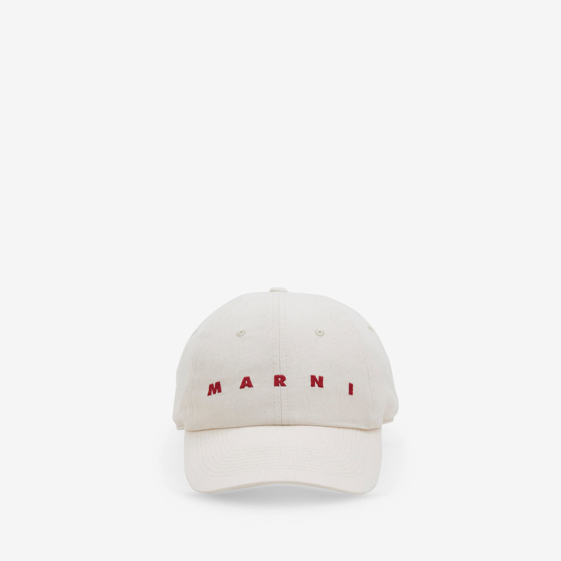 Embroidered Logo Baseball Cap Bone Headwear