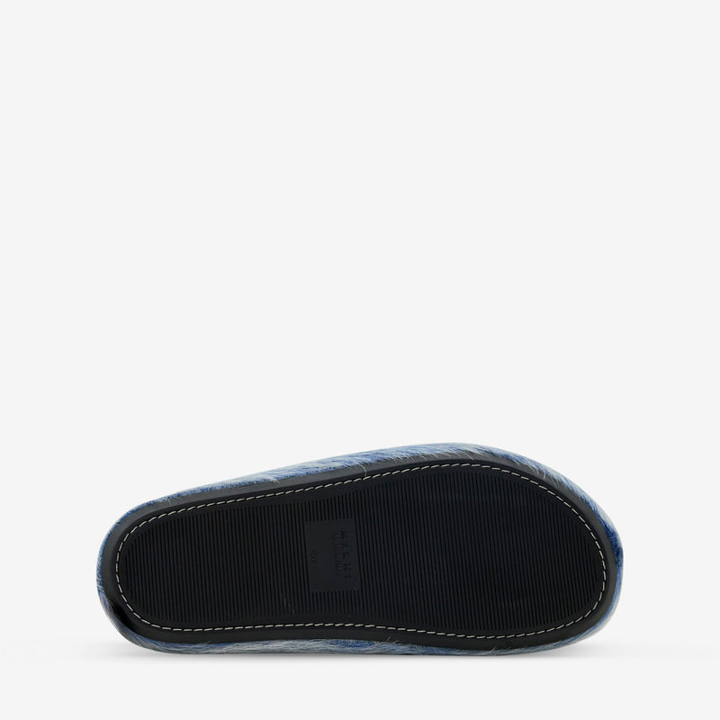 Fussbett Sabot Blue Lilac Footwear